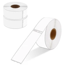 1-1/8" x3-1/2" Direct Thermal Labels Replacement for DYMO 30252 Barcodes Address