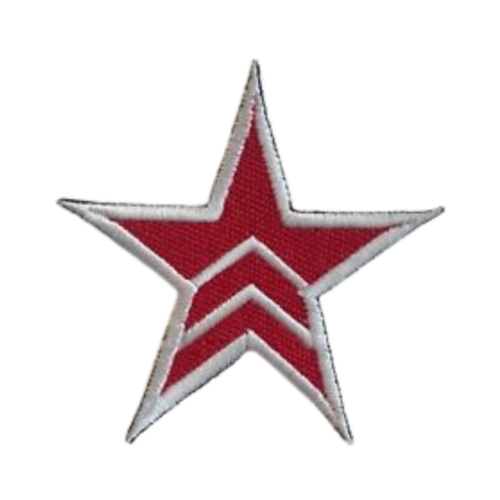 Military and Army Star Badge Embroidery Patches Iron On Sew Cloth Jackets