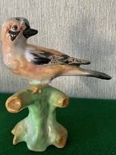 CROWN STAFFORDSHIRE BIRD THE JAY ARTHUR BOWKER PERFECT LARGE GLOSS