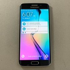 Samsung Galaxy S6 Edge Sm G925v 32gb Black Sapphire Verizon Smartphone For Sale Online Ebay