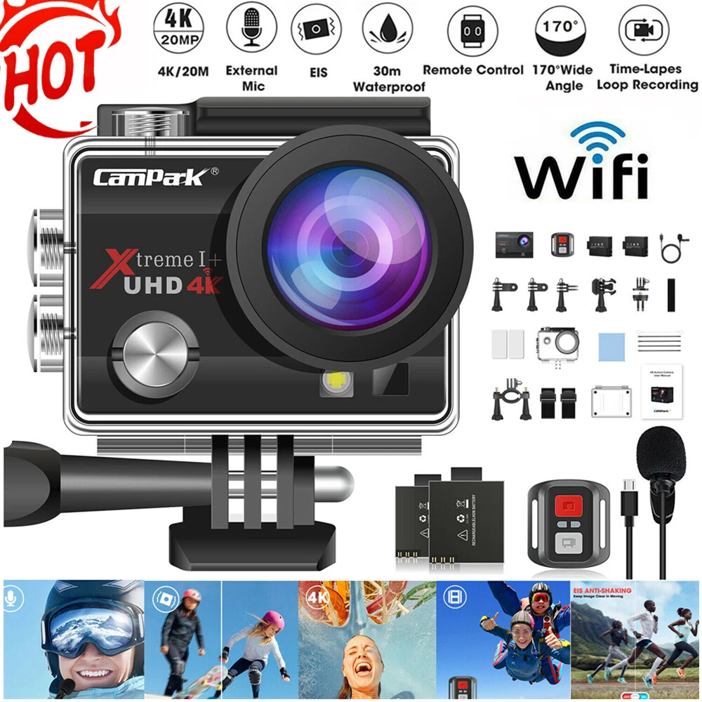 Action Camera Sport 4K WIFI