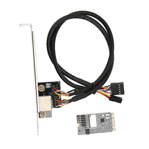 M.2 Pci E Gigabit Ethernet Card 1000Mbps Gold Pin Stable Connection Mini Pci HEN - Picture 20 of 24