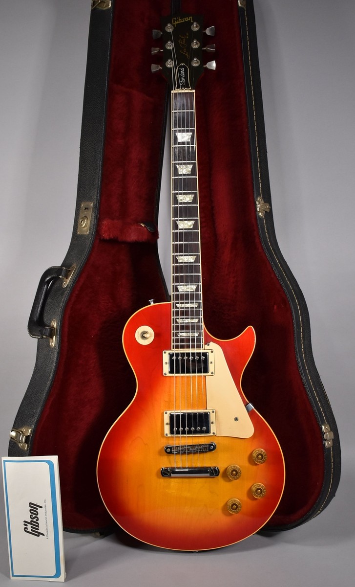 ギター Gibson les paul standard 1980 1980 Gibson Les Paul Standard Cherry Sunburst W/OHSC | eBay
