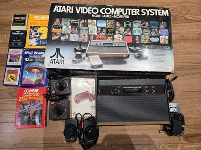 Rare 1980 Atari Video Computer System Working Cond. CX2600A Original Box $399