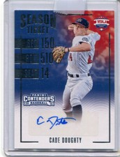2016 Elite Extra Contenders Season Ticket Autographs Cade Doughty Auto
