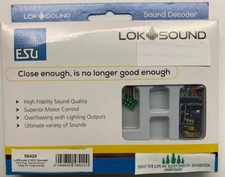 ESU 58420 LokSound 5 DCC Sound Decoder & NMRA 8 Pin - Blank - Ready to load 