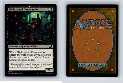 Magic The Gathering - IKORIA - Common Nightsquad Commando 098/274