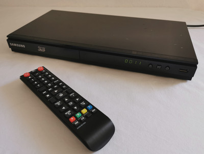 SAMSUNG BD-E5500 Blu-Ray Player Schwarz HDMI USB mit Fernbedienung