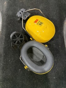 3M Peltor Optime 98 H9P3E Hard Hat Earmuff Yellow Noise Reduction 23dB PPE