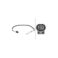 Hella Sensor, Abgastemperatur 6PT 010 376-121 FüR MERCEDES-BENZ Hitachi Smart