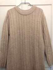 Robe Noire Manches Longues LuLu-Paris - Acrylique/élasthane, Taille 38/40 (M), Neuve Sans étiquette