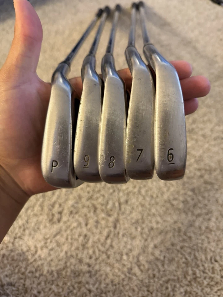 MacGregor Tourney MT Conjunto de Ferro 6-PW Aço Regular Flex R.H Bom Estado - Imagem 4 de 4