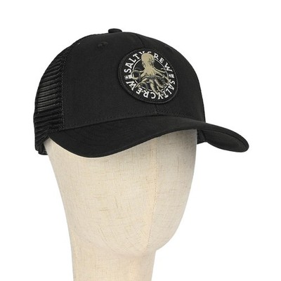 Salty Crew Tentacles Retro Trucker Cap - Schwarz