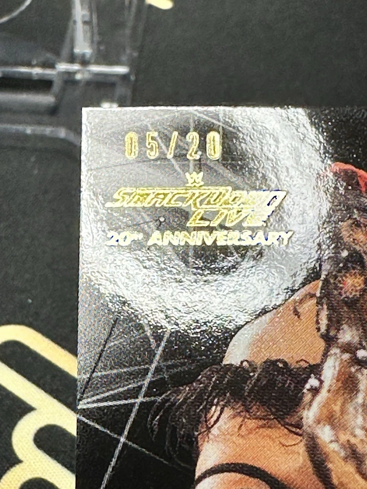 Boogeyman 2019 Topps WWE Smackdown #65 Wrestling 20th Anniversary SSP 5/20 - Image 2 of 3