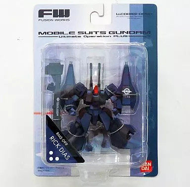 FW Gundam Ultimate Operation Rick Dias Black Miniature Gashapon