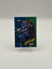 2025 Topps Chrome Marvel Thor #119 Blue & Green Shimmer Refractor 100/199