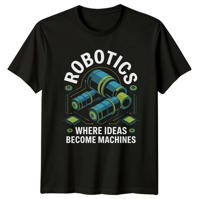 Robotik Wo Ideen werden Herren T-Shirt Technik Robotik Geschenk für Ihn