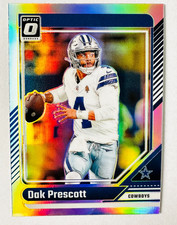 2024 Donruss Optic Dak Prescott SILVER Prizm Card #50 Cowboys Star!