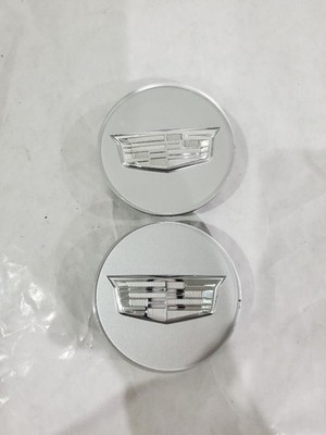 2014 Cadillac ATS Set Of Two Center Wheel Hub Caps OEM 9597375