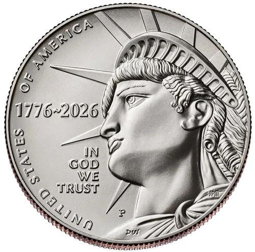 **SALE** 1776-2026-P Mint State SemiQ Enduring Liberty Half Dollar 50C