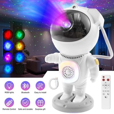LED Astronaut Sternenhimmel Projektor Lampen Starry Galaxy Nebula Nachtlicht DHL