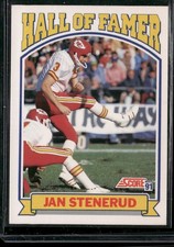 1991 Score #670 Jan Stenerud