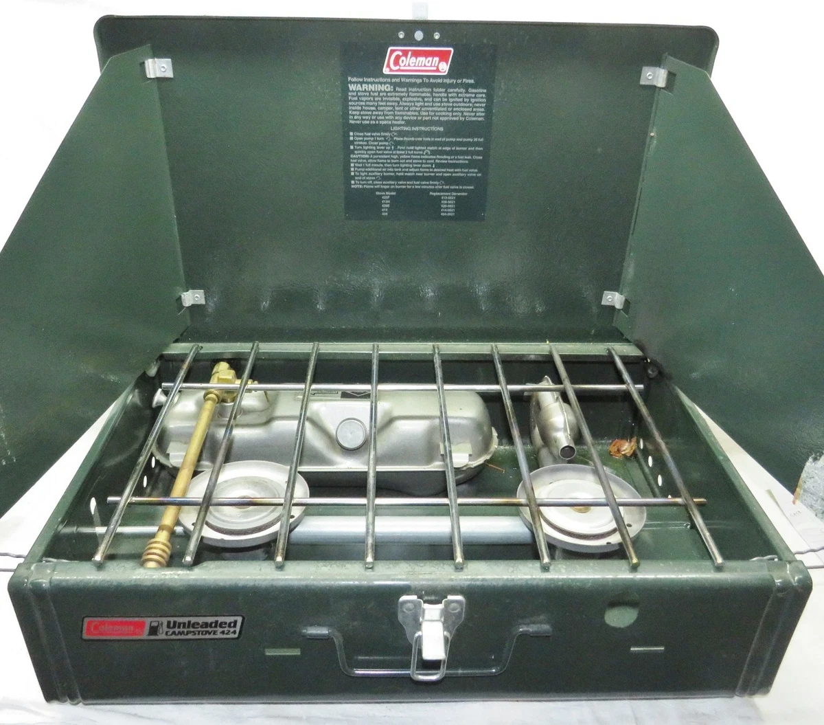 Coleman Dual Fuel Stove 424 for sale | eBay