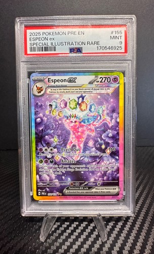Espeon ex graded PSA 9 for sale on eBay