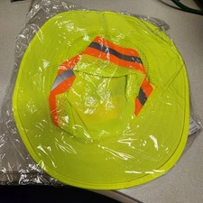 Glowise Work Safety Neck Hat / Sunshade Bucket Hat Yellow / Orange