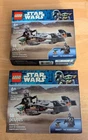 LEGO Star Wars 75436 Mandalorian & Grogu Speeder Bike – Lot of 2 – New Sealed