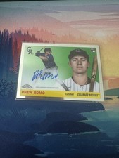 Drew Romo Chrome Platinum 2025
