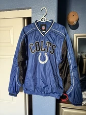 Indianapolis Colts Men’s Warm Up Jacket Size Medium