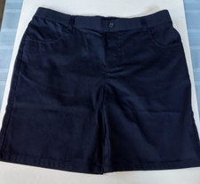 NWT Shorts Boy's Size 18 Pull On, Navy Blue, by French Toast