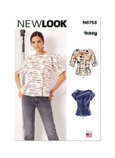 NEW LOOK 6753 Misses Ladies Plus Women Top Blouse SEWING PATTERN  6-16  *5% OFF*