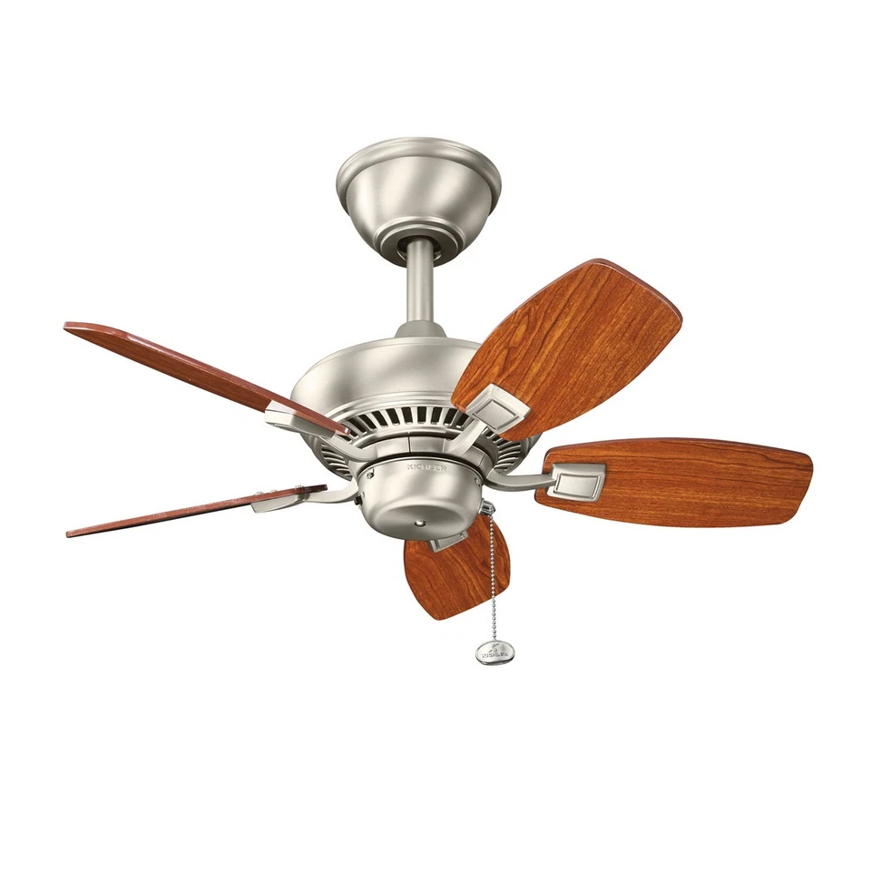 Kichler 300103NI Canfield 30" Ceiling Fan in Brushed Nickel - Image 2 of 2