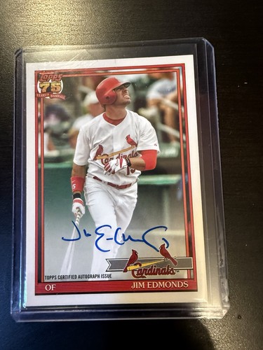 2026 Topps Series 1 Jim Edmonds Red Foil (RAW)
