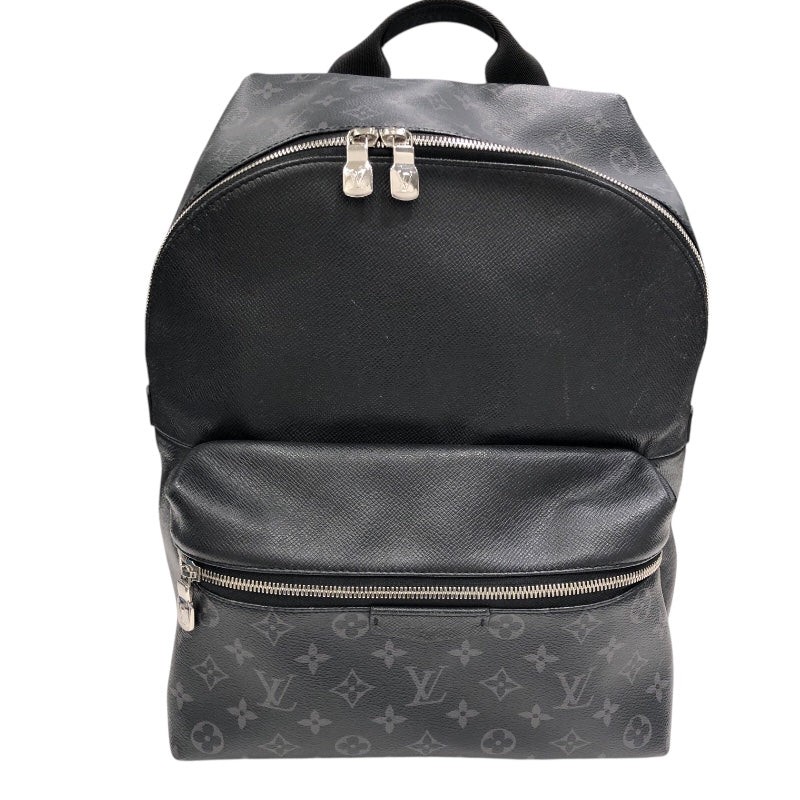 LOUIS VUITTON Discovery Bumbag Black Taiga Leather Backpack M30230 #OKB2792