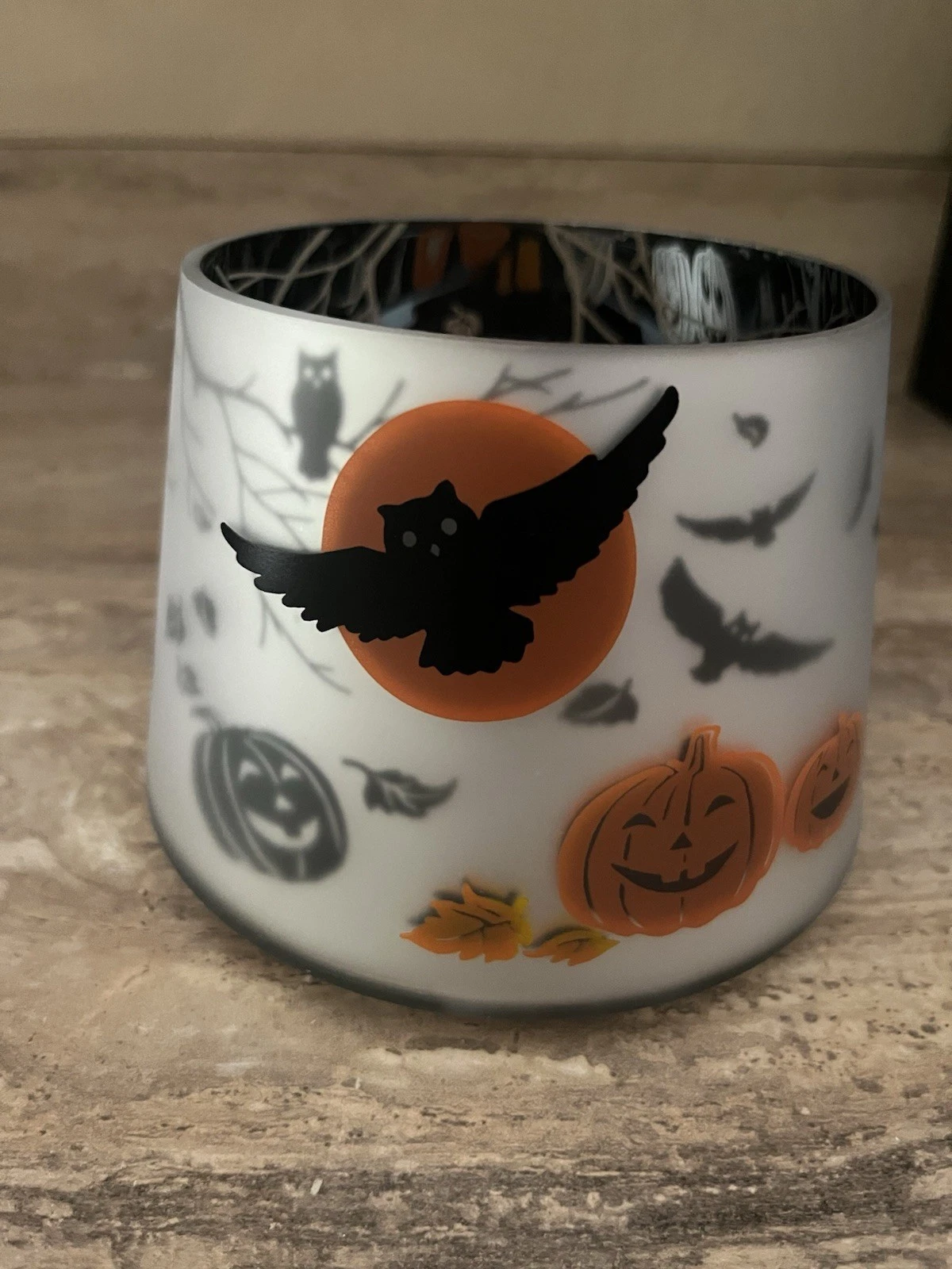 Yankee Candle Spooky Friends Shade Halloween Reflective New