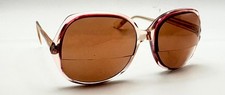 Vintage Purple Translucent Oval Sunglasses FRAMES ONLY