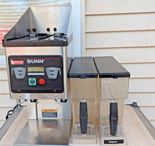 Bunn Grinder MHG Double Removeable Hoppers Commercial Coffee Grinder