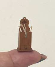 SELTENE VINTAGE HANDWERKER DAVID EDWARDS KERZE & STREICHHOLZSCHACHTEL PUPPENSTUBE SAMMLER