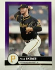 2026 Topps Flagship Paul Skenes #62 Purple /75 Pirates SSP