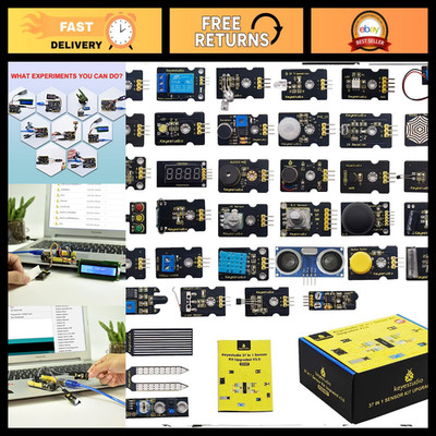 37-in-1 Sensor Kit for Arduino & Raspberry Pi - STEM Electronics Modules Set
