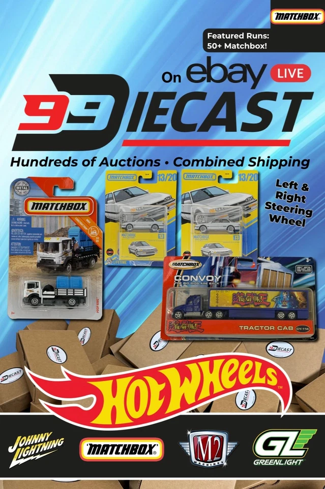 🥢 Featured: Matchbox! Hot Wheels, Johnny Lightning, M2 & More! 09/01