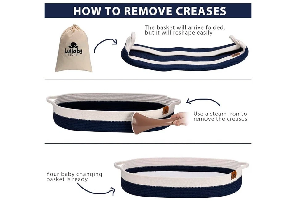 Cesta cambiadora Lullaby Lounge Foto 2 de 4