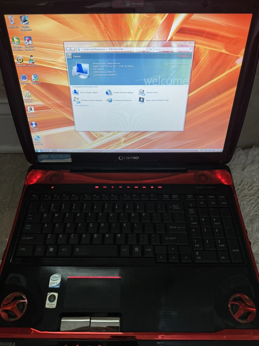 Toshiba Qosmio PC 2.00-2.49 GHz Processor Speed for Sale | Shop
