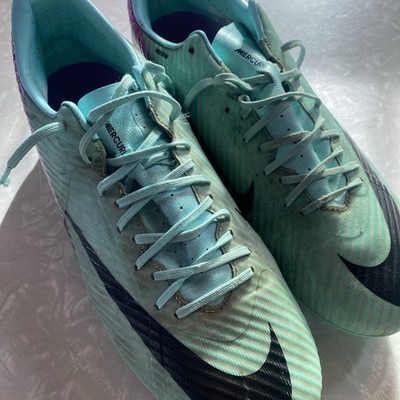 Nike Mercurial Soccer Cleat Aqua D15-631-300 Men's Size 11 US