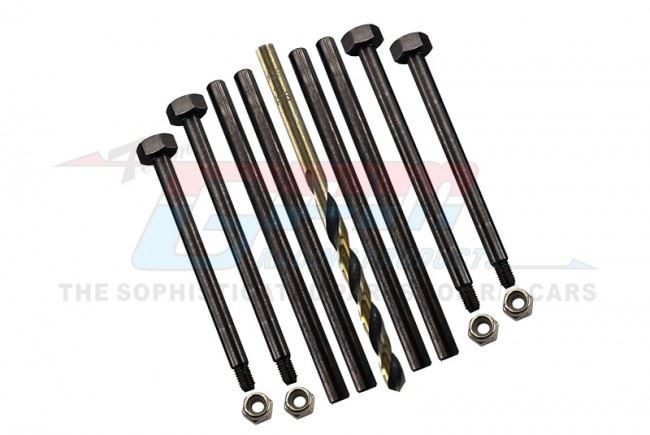 GPM HD  STEEL FULL INNER & OUTER PINS FOR TRAXXAS 1/8 4WD SLEDGE MONSTER