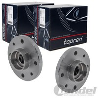 2X Topran Radnabe Vorne Beidseitig Passend FÜR Renault Clio Kangoo Laguna Megane
