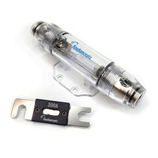 KnuKonceptz Inline Waterproof ANL Fuse Holder w/ Fuse 1/0 Gauge
